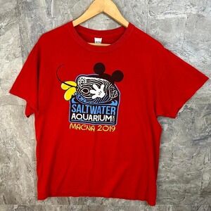 Disney‎ Saltwater Aquarium graphic tee  Men's Size Large Vintage #DisneyInspired